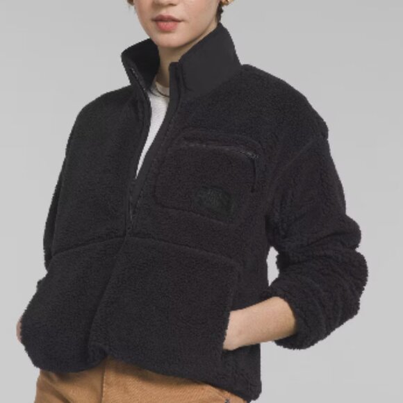 The North Face Women's Plus Extreme Pile Jacket Black 2X - Picture 6 of 11